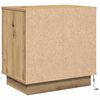 vidaXL Нощен шкаф 2 pcs Дъб 50 x 34,5 x 50 см. Инженерно дърво