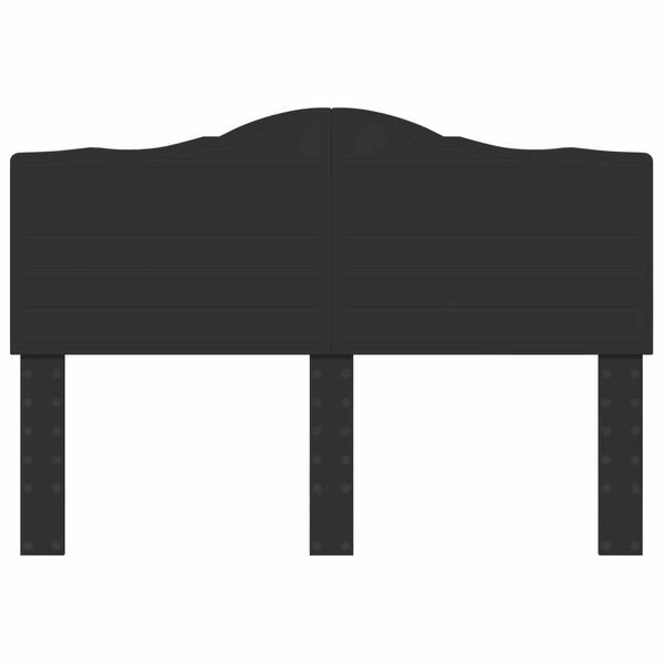 vidaXL Облегалка за глава с таблото Черния дъб 150 cm Инженерно дърво