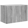 vidaXL TV стенен шкаф 59,5 x 31 x 40 см Сив Сонома Инженерна дървесина