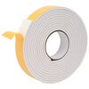 vidaXL Самоотлепваща се пяна лента 20 бр. Бяло 40mm x 5m CR пяна