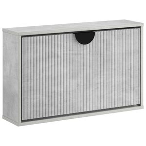 vidaXL Шкаф за обувки VENRAY 70 x 17 x 43 cm Инженерна дървесина