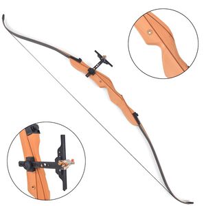 vidaXL Извит лък за стрелба, 68", 30 lb