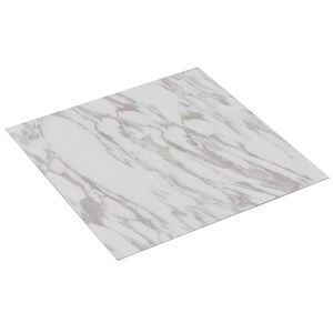 vidaXL Дъски за под 5,11 м&sup2; 55 pcs ПВЦ Бял мрамор