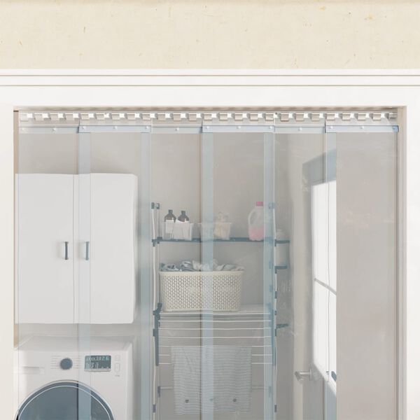 vidaXL Монтажна релса, сребриста, 1 м, неръждаема стомана