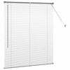 vidaXL Вертикални щори Тъмен сив 130 x 120 см Алуминий