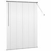 vidaXL Вертикални щори Тъмен сив 175 x 125 см Алуминий