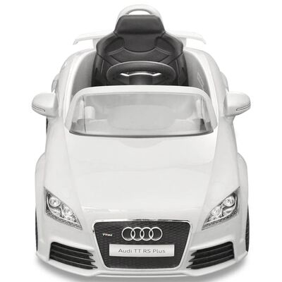 Audi TT RS детска кола с дистанционно управление, бяла