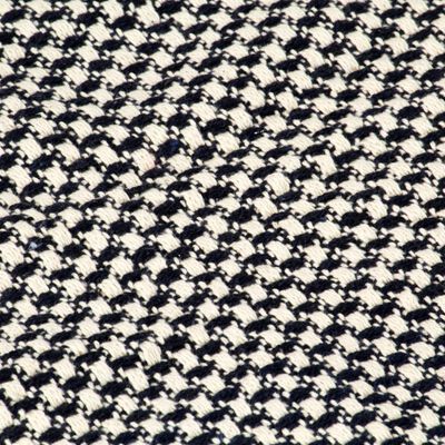 vidaXL Декоративно одеяло, памук, 160x210 см, нейви синьо