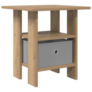 vidaXL Нощно шкафче Дъб 41 x 40 x 45 см Инженерна дървесина