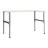 vidaXL Подвижни рамки за работна маса 2 бр метал 85x(69-95,5) см сиви