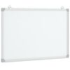 vidaXL Магнитна бяла дъска 40x30x1,7 см алуминий