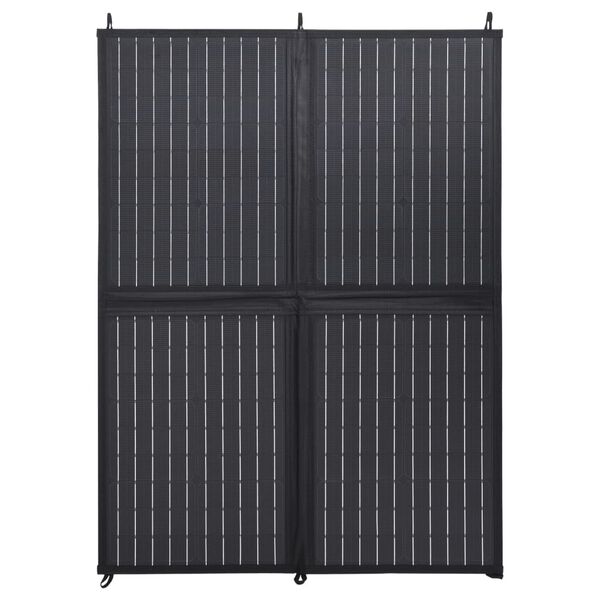 vidaXL Сгъваем соларен панел, 100 W, 12 V