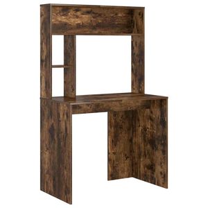 vidaXL Бюро Димян дъб 91 x 50 x 149 см Инженерна дървесина