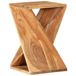 vidaXL Странична маса, 35x35x55 cм, акациево дърво масив
