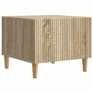 vidaXL Масичка за кафе Дъб сонома 49 x 50 x 40 см Инженерна дървесина
