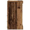 vidaXL Служебен шкаф Старо дърво 41 x 37 x 67 см Инженерно дърво
