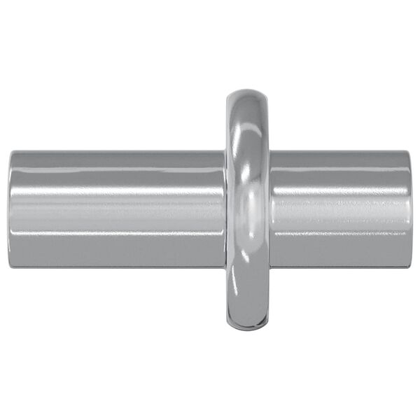 vidaXL Долно закачалка за рафт 4500 pcs Сребрист 8,6 x 8,6 x 14,6 мм