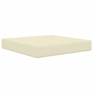 vidaXL Възглавница за диван на открито Крем 60 x 60 x 8 см Полиестер