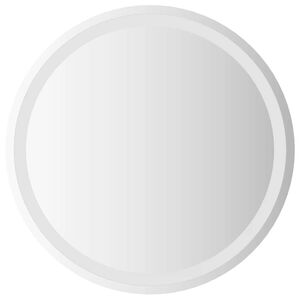 vidaXL LED огледало за баня 60 см кръгло