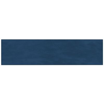 vvidaXL Стенни панели, 12 бр, сини, 60x15 см, плат, 1,08 м²