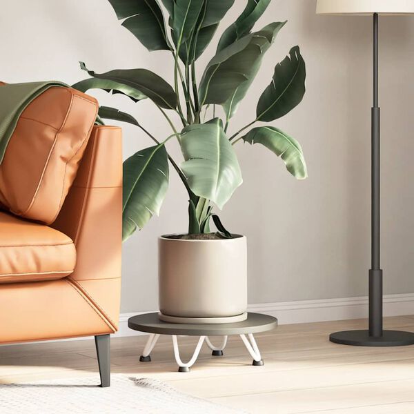 vidaXL Крака тип „фиби“ за масичка за кафе, 4 бр., бели, 10 см, масивна стомана