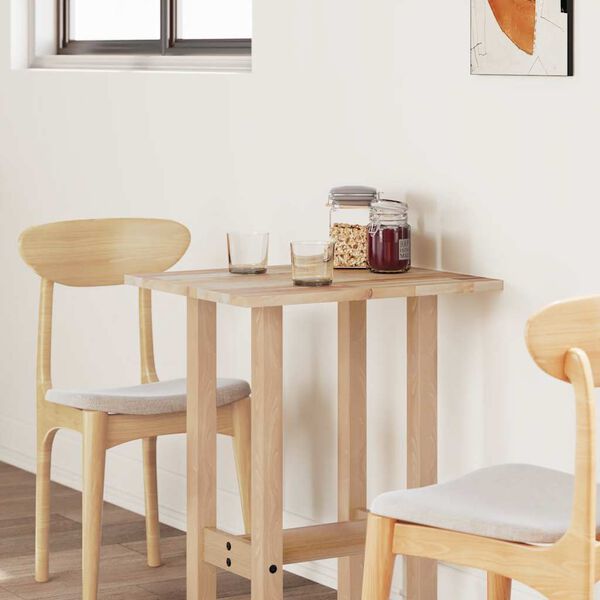 vidaXL Плот за маса, правоъгълен, 60x50x2 см, акация масив