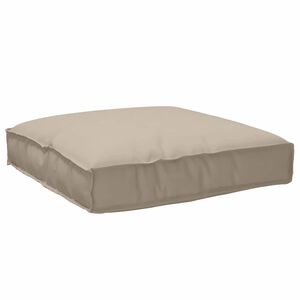 vidaXL Възглавница Таупе 80 x 80 x 12 cm Оксфордска тъкан