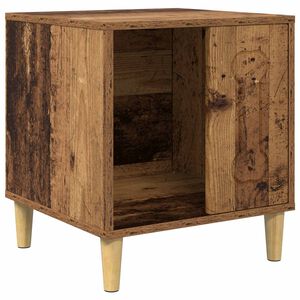 vidaXL Кучешка къща Старо дърво 44 x 42 x 49 см Инженерна дървесина