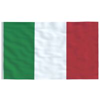 vidaXL Флаг на Италия, 90x150 см