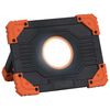 vidaXL Преносим LED прожектор ABS 10 W студено бяло