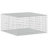 vidaXL Габион с 3,5 мм Жица и 5x5 см Мрежа 100x100x50 см