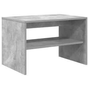 vidaXL ТВ шкаф, бетонно сив, 60x40x40 см, инженерно дърво