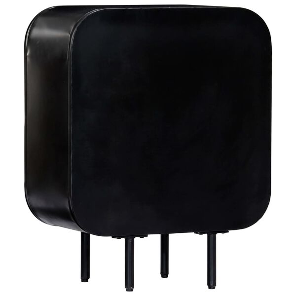 vidaXL Шкаф, 60x30x75 см, регенерирано дърво масив