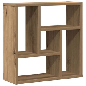 vidaXL стенна етажерка Artisan Oak 45x16x45 cm инженерна дървесина