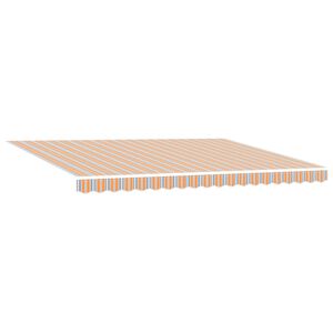 vidaXL Прибираща се тента Многоцветен 450 &times; 300 cm