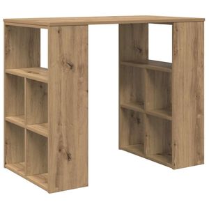 vidaXL Бюро Дъб Инженерна дървесина 90 x 50 x 75 см