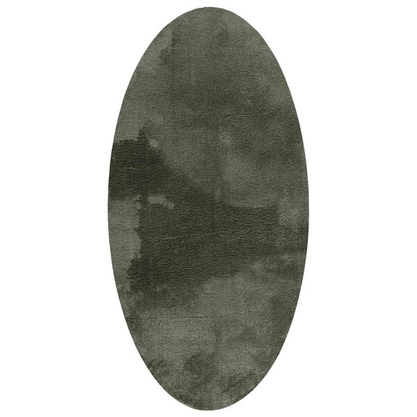 vidaXL Килим HUARTE Леснозелен 150 x 80 cm 100% полиестер