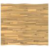 vidaXL Масивен плот за маса 90 x 80 x 3,2 cm Правоъгълна
