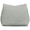 vidaXL Възглавница за гръб Светлосиво 45 x 20 x 35 см Кордюрова тъкан