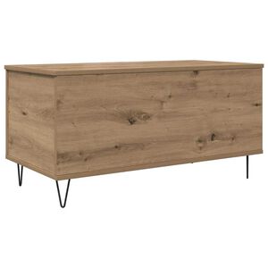vidaXL Масичка за кафе дъб артизан 90 x 44.5 x 45 см