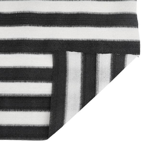 vidaXL Засенчваща мрежа антрацит и бял 1,8x50 м HDPE 195 г/м&sup2;