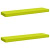 vidaXL Калъфи за пейки, 2 части VUGHT 2 pcs 100% полиестер Яркозелено.