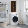 vidaXL Стенен шкаф кафяв дъб 34,5x34x90 см