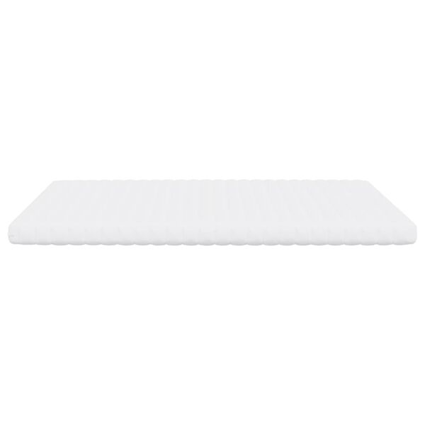 vidaXL Дунапренов матрак, бял, 200x220 см, 7-зонов, твърдост 20 ILD