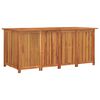 vidaXL Градинска кутия за съхранение 200x80x75 см акациево дърво масив