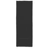 vidaXL Шкаф за обувки, черен, 60x28x90 см, плат