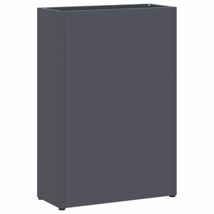 vidaXL Стойка за дъждовен чадър Антрацит 28 x 12 x 41 см Стомана