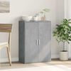vidaXL Бюфет бетонно сив 60x31x84 см инженерно дърво