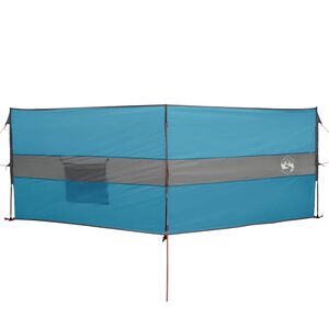 vidaXL Camping Windbreak Blue 344x120 cm Водоустойчив
