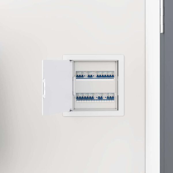 vidaXL Панели за достъп 2 pcs Бяло 20 x 20 cm ABS пластмаса